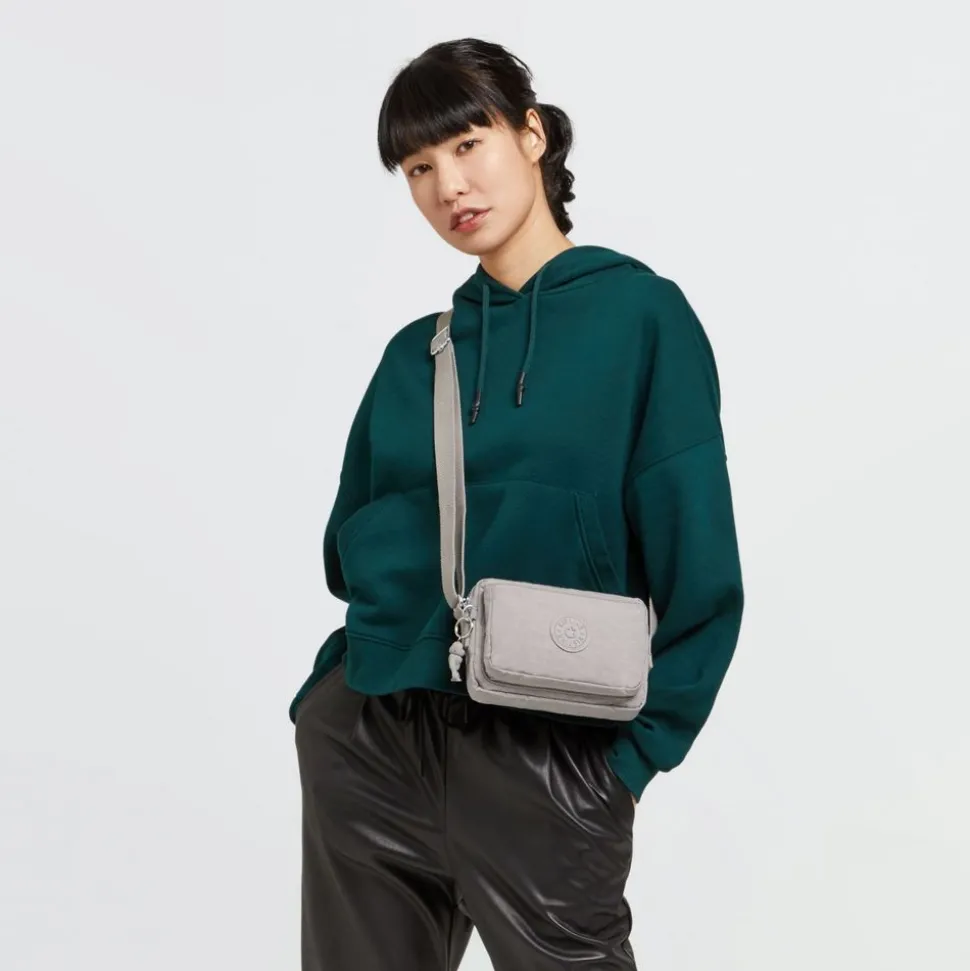 Borsa tracolla Kipling Abanu Grey Gris