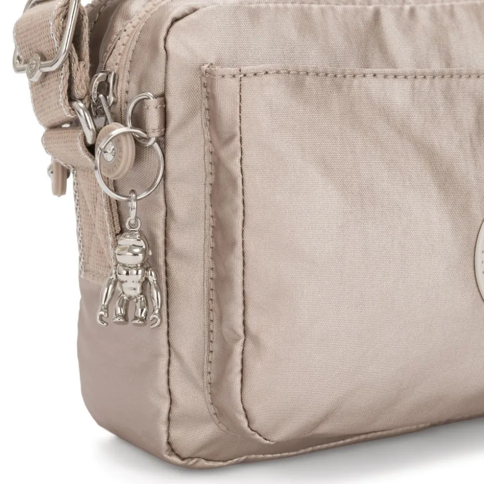 Borsa tracolla Kipling Abanu M Metallic Glow