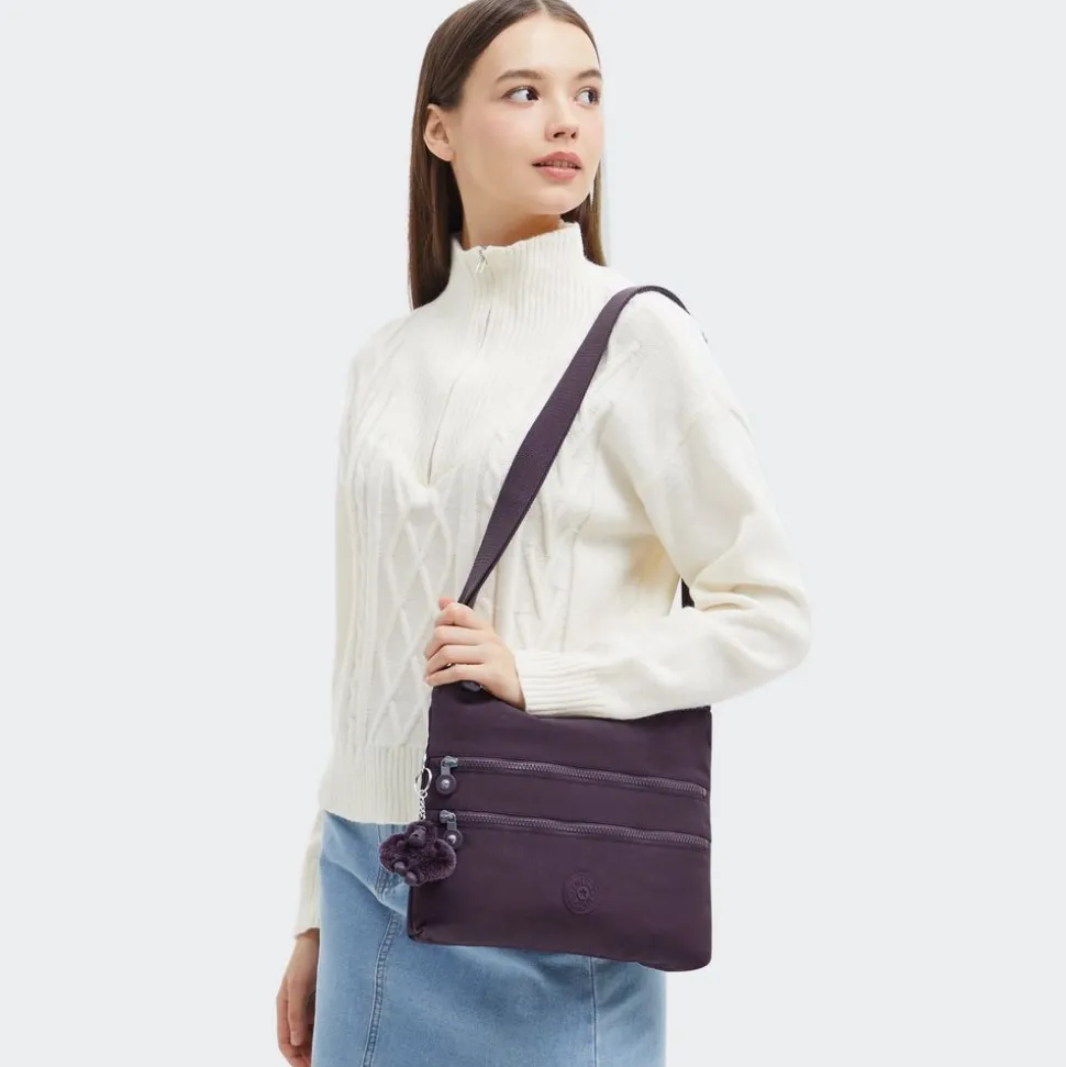 Borsa tracolla Kipling Alvar Ultimate Plum