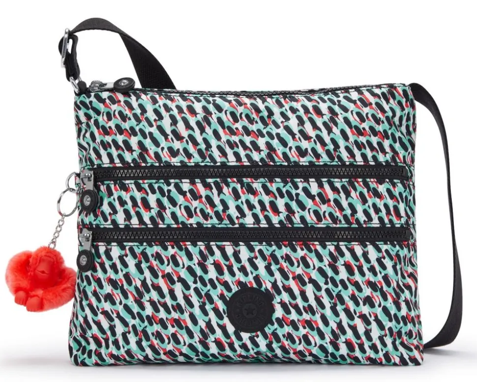 Borsa tracolla Kipling Alvar Abstract Print