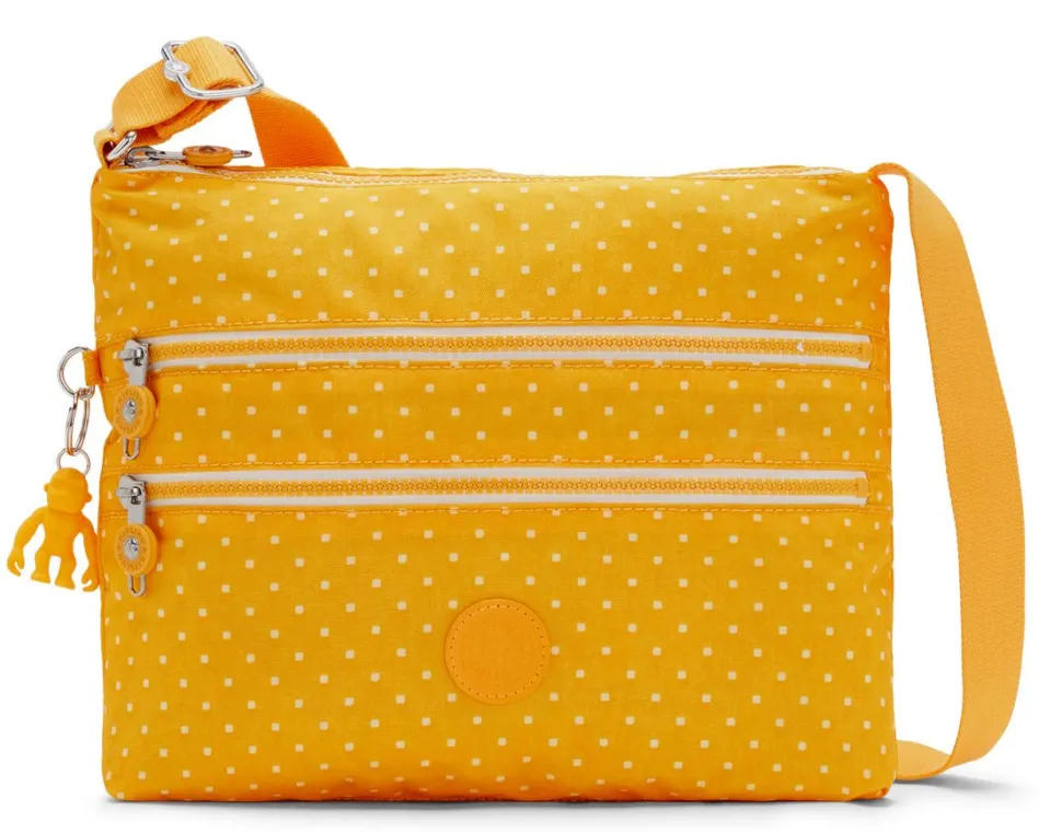 Borsa tracolla Kipling Alvar Soft Dot Yellow
