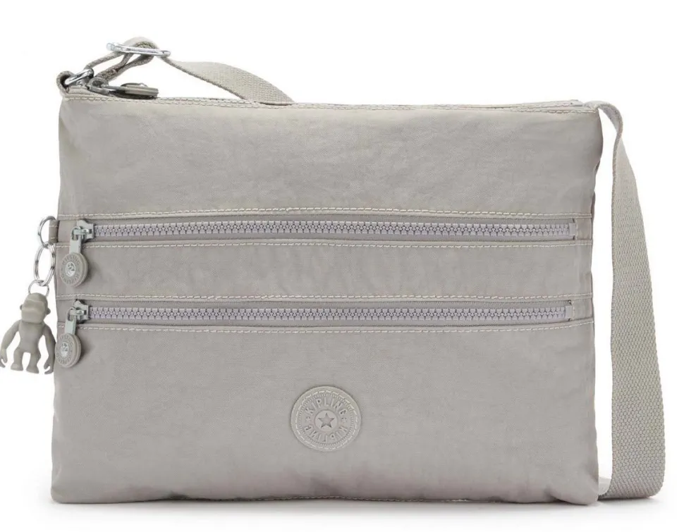 Borsa tracolla Kipling Alvar Grey Gris