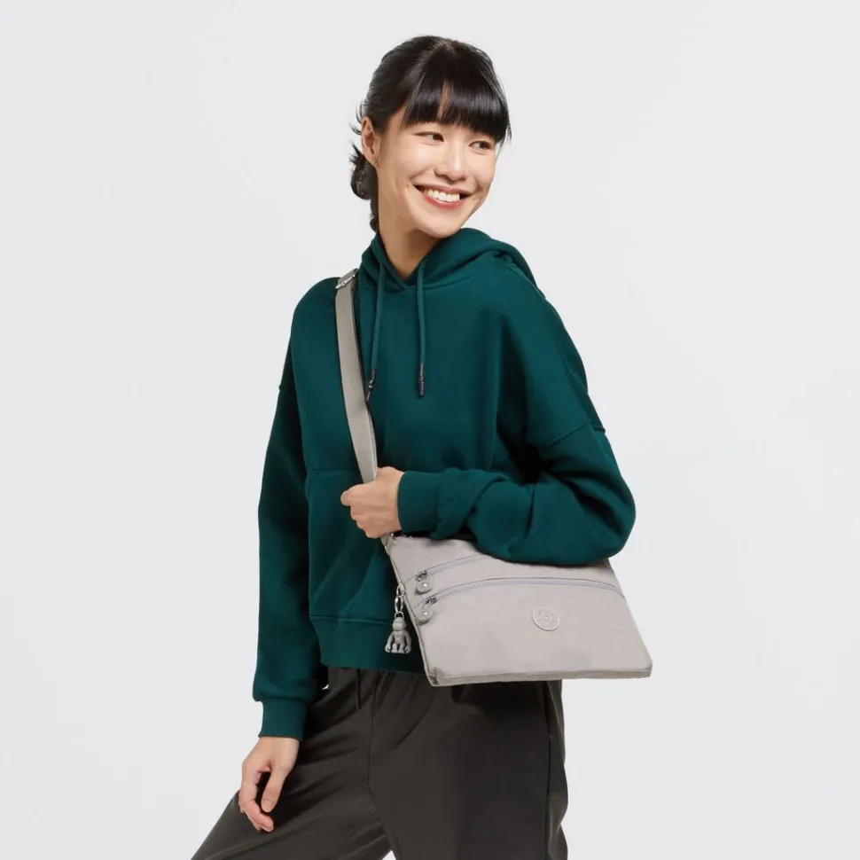 Borsa tracolla Kipling Alvar Grey Gris