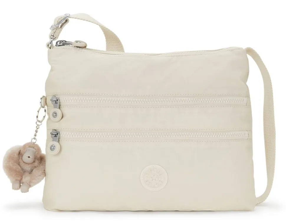 Borsa tracolla Kipling Alvar Beige Pearl