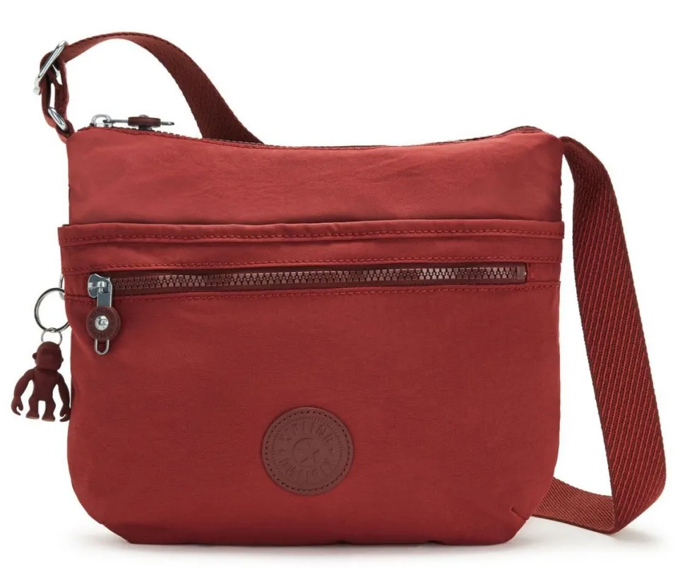 Borsa tracolla Kipling Arto Dusty Carmine