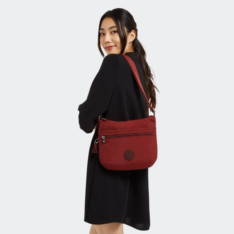 Borsa tracolla Kipling Arto Dusty Carmine
