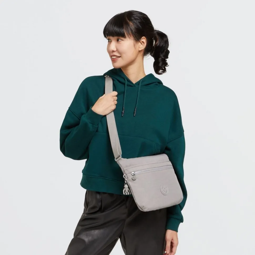 Borsa tracolla Kipling Arto Grey Gris