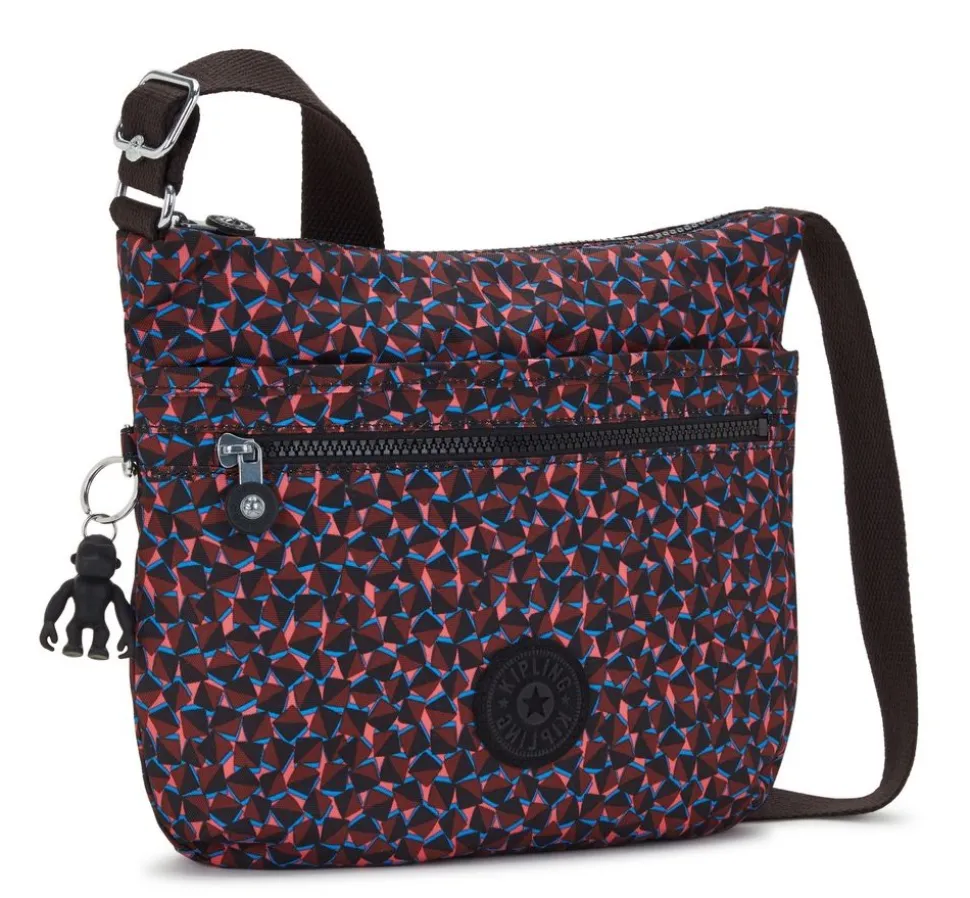 Borsa tracolla Kipling Arto Happy Squares