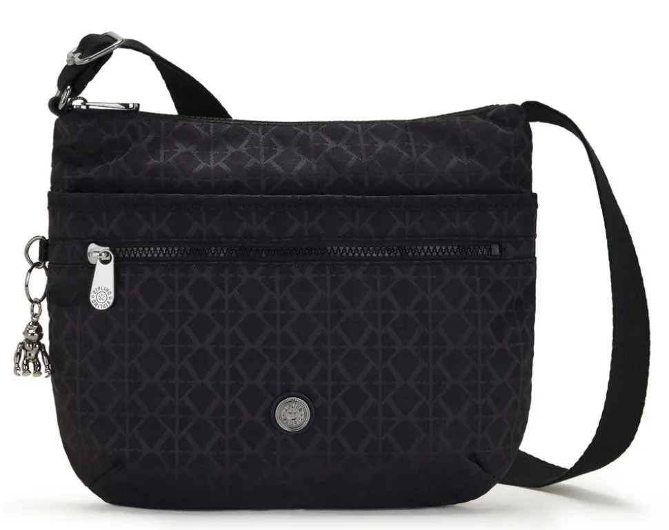 Borsa tracolla Kipling Arto Signature Blk Q