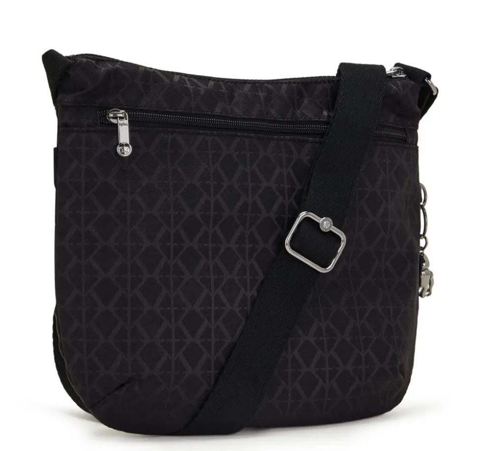 Borsa tracolla Kipling Arto Signature Blk Q
