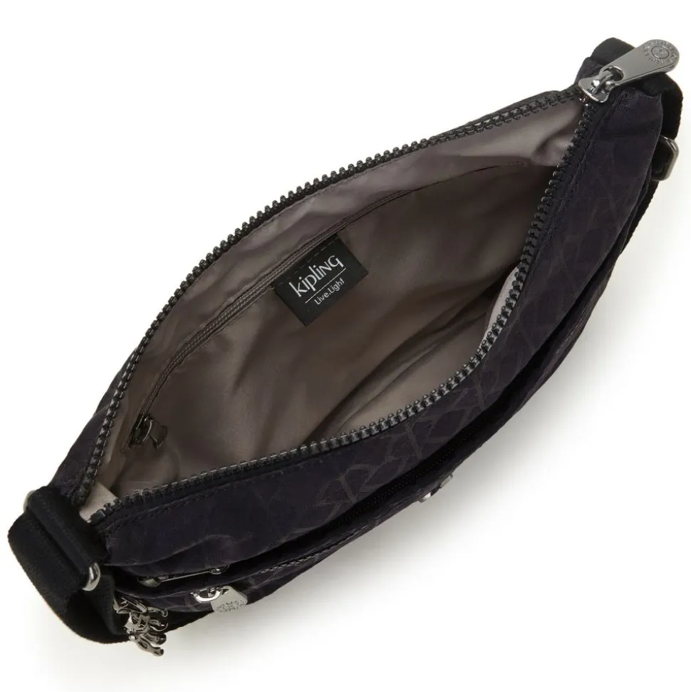 Borsa tracolla Kipling Arto Signature Blk Q