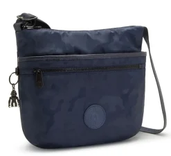 Borsa tracolla Kipling Arto Satin Camo Blue