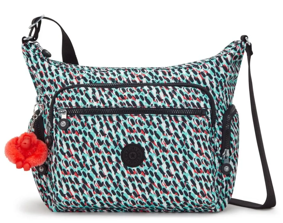 Borsa tracolla Kipling Gabbie Abstract Print