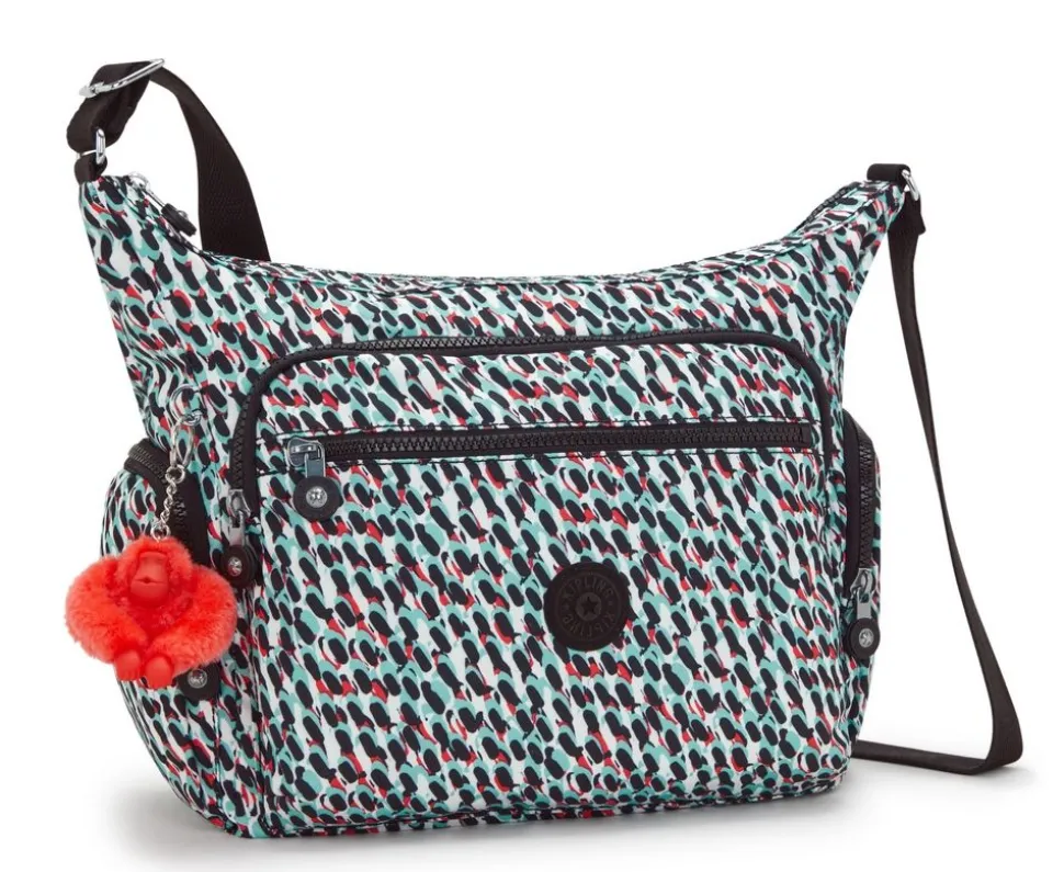 Borsa tracolla Kipling Gabbie Abstract Print