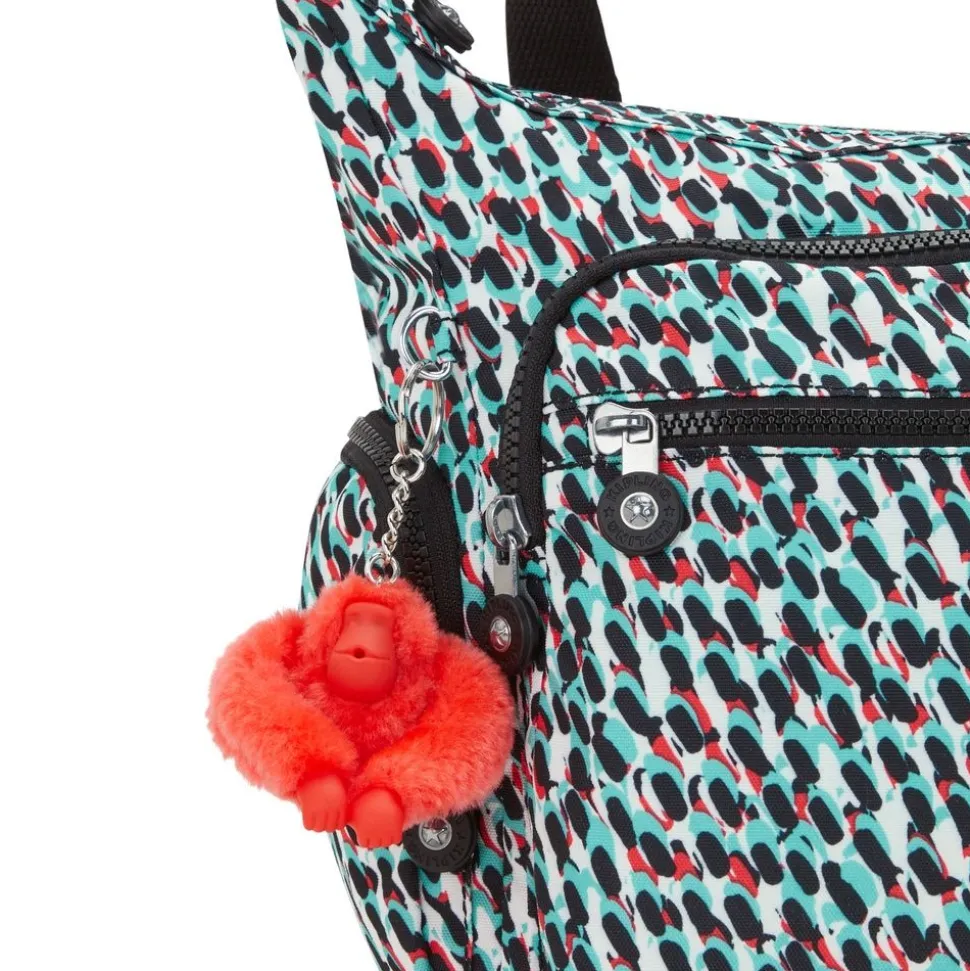 Borsa tracolla Kipling Gabbie Abstract Print