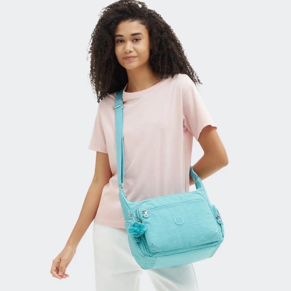 Borsa tracolla Kipling Gabbie Deepest Aqua