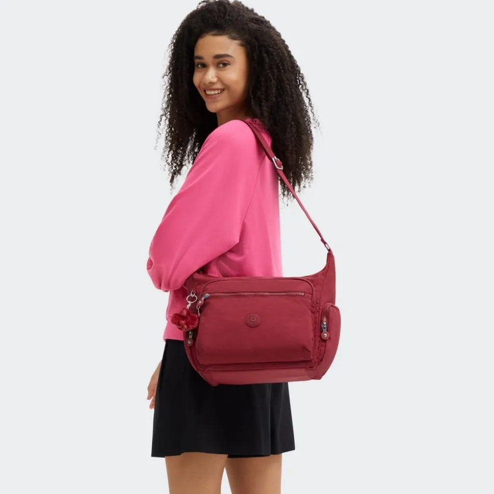 Borsa tracolla Kipling Gabbie Funky Red
