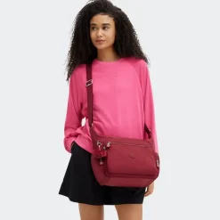 Borsa tracolla Kipling Gabbie Funky Red