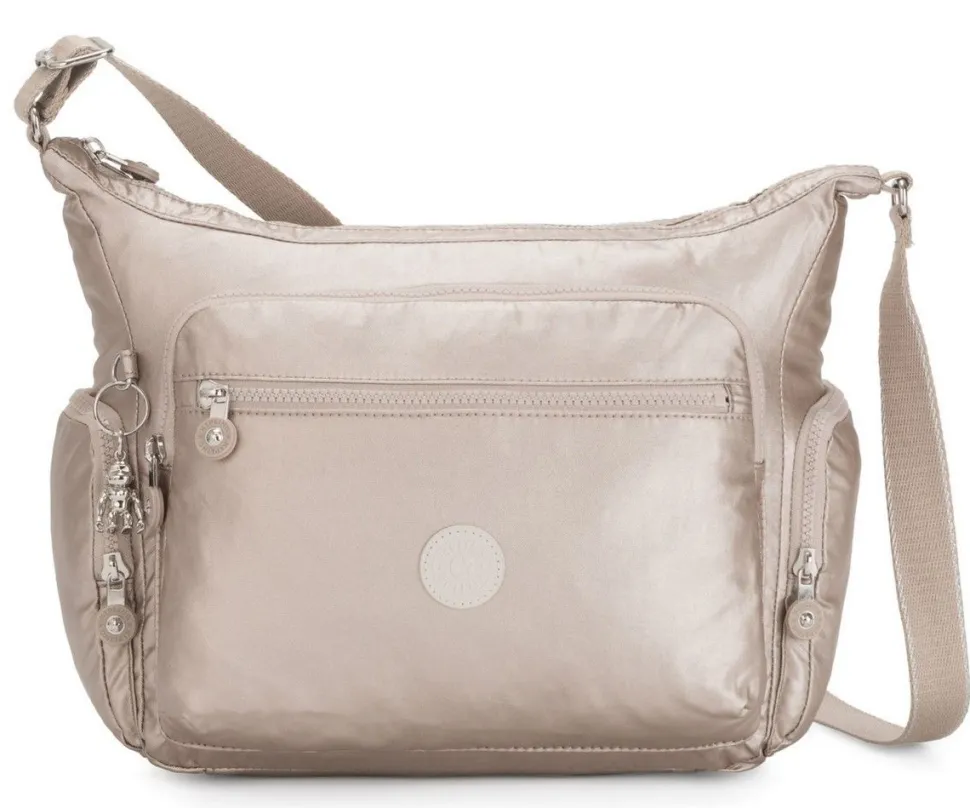 Borsa tracolla Kipling Gabbie Metallic Glow