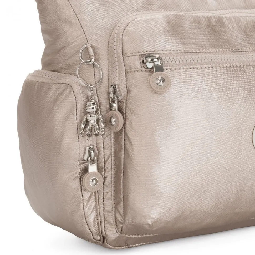 Borsa tracolla Kipling Gabbie Metallic Glow