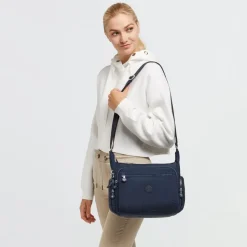Borsa tracolla Kipling Gabbie Blue Bleu