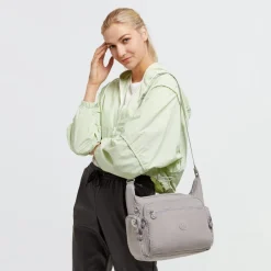 Borsa tracolla Kipling Gabbie Grey Gris