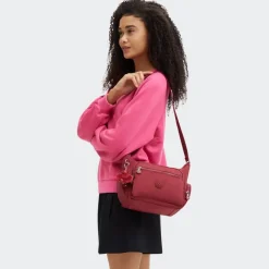 Borsa tracolla Kipling Gabbie S Funky Red