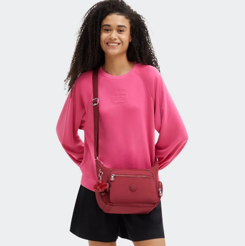 Borsa tracolla Kipling Gabbie S Funky Red