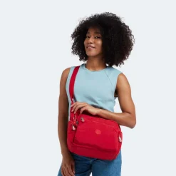Borsa tracolla Kipling Gabbie Red Rouge