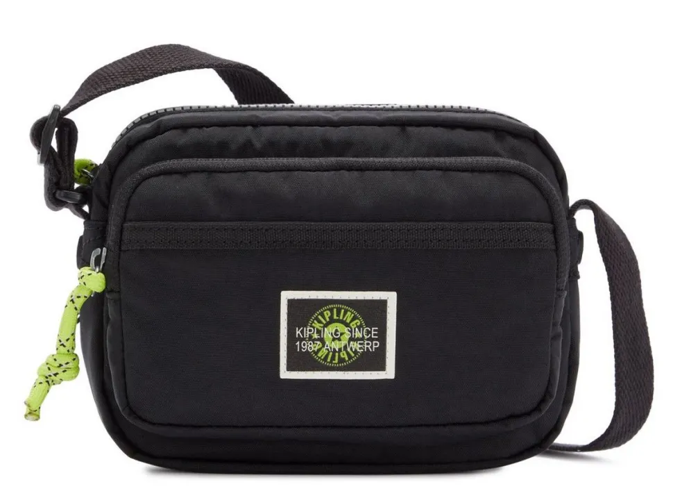 Borsa tracolla Kipling Sisko Valley Black