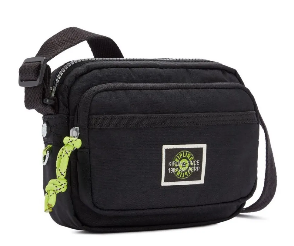 Borsa tracolla Kipling Sisko Valley Black
