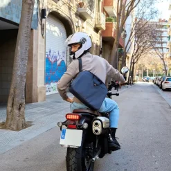 Borsa tracolla ROIK The Messenger Nera