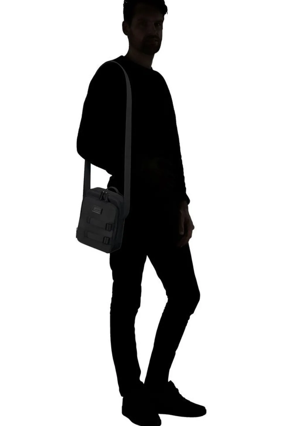 Borsa tracolla Samsonite Sackmod M Nera