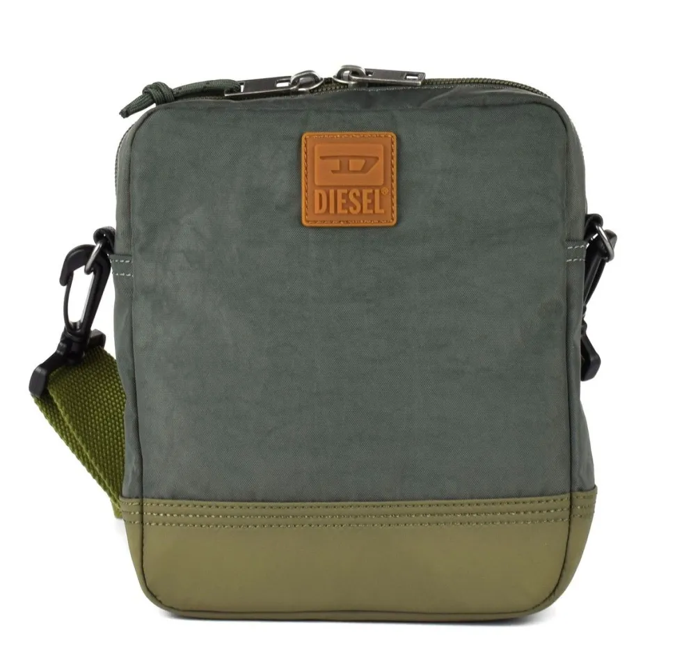 Borsa tracolla uomo Diesel Altairo X07506 Verde