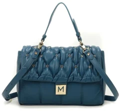 Borsa trapuntata con strass Mimì-Muà Ottanio