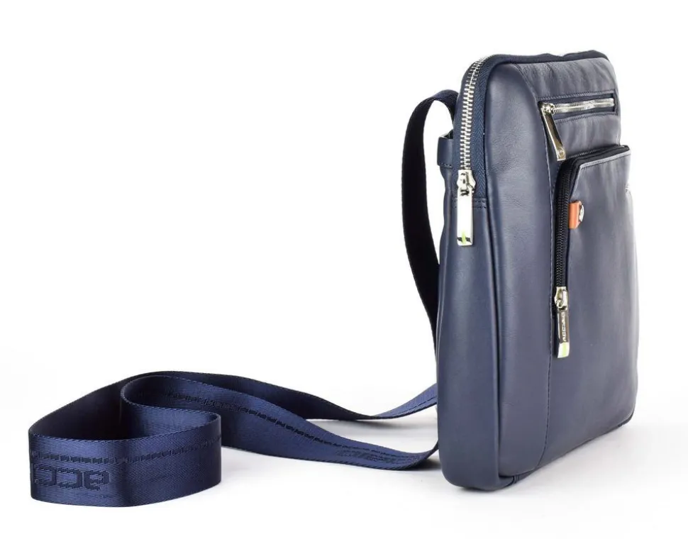 Borsa uomo Acciaio 8458 Blu