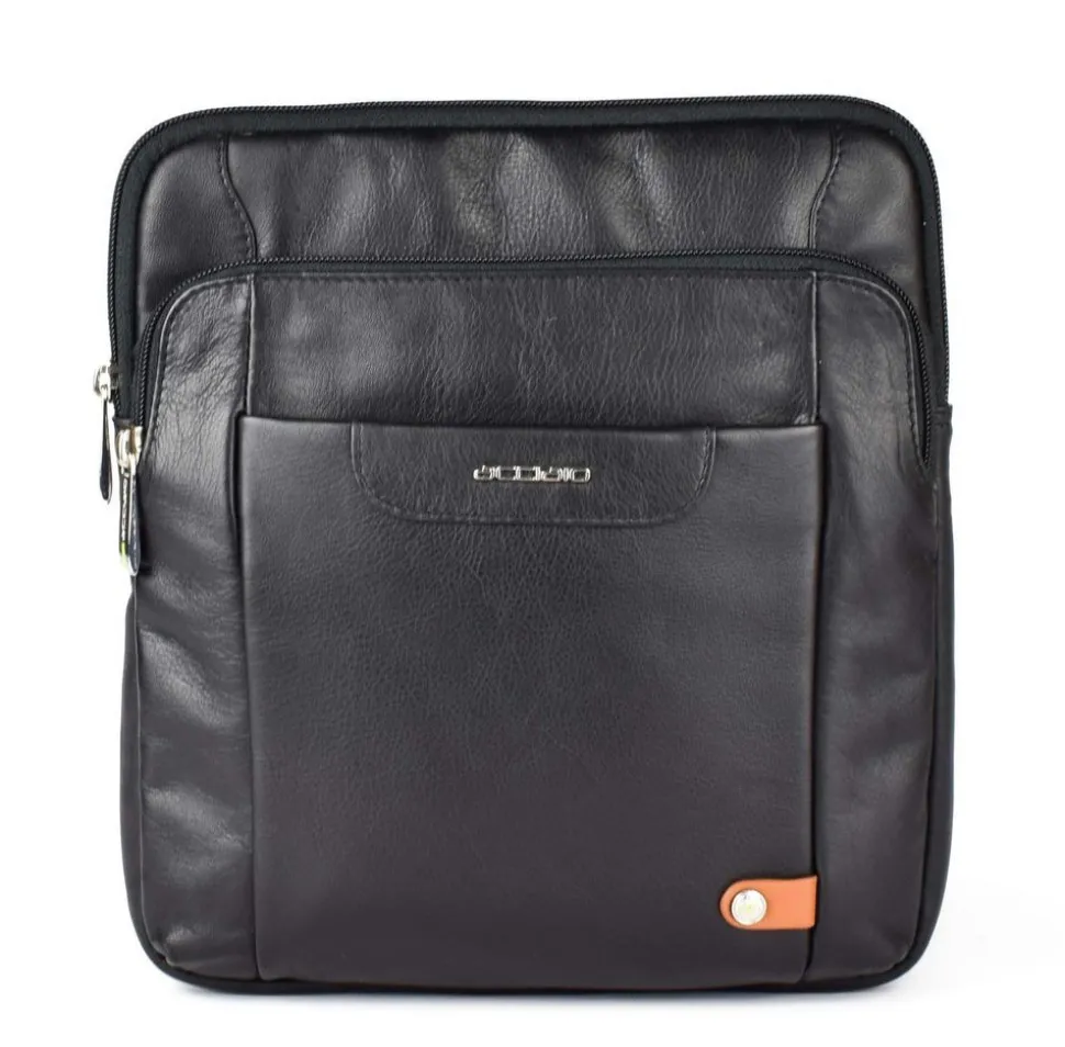 Borsa uomo Acciaio 8453 Nera