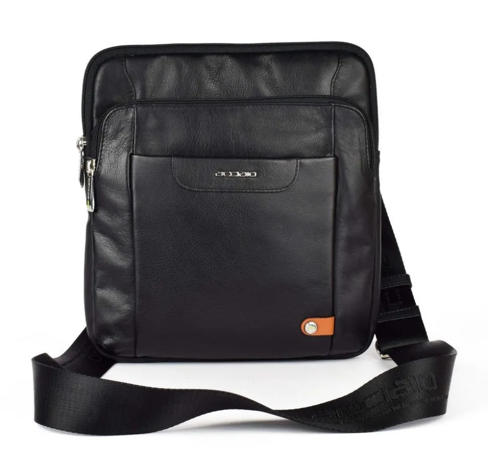 Borsa uomo Acciaio 8453 Nera