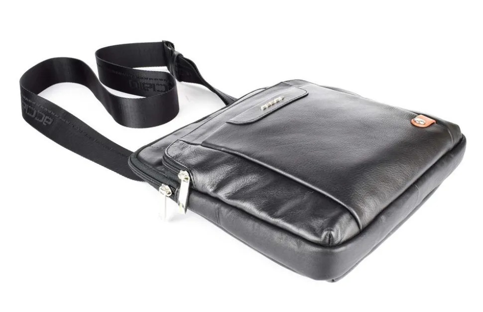 Borsa uomo Acciaio 8453 Nera