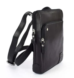Borsa uomo Acciaio 8353 Nera