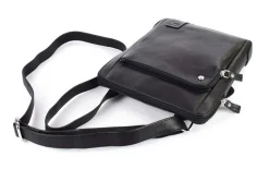 Borsa uomo Acciaio 8353 Nera