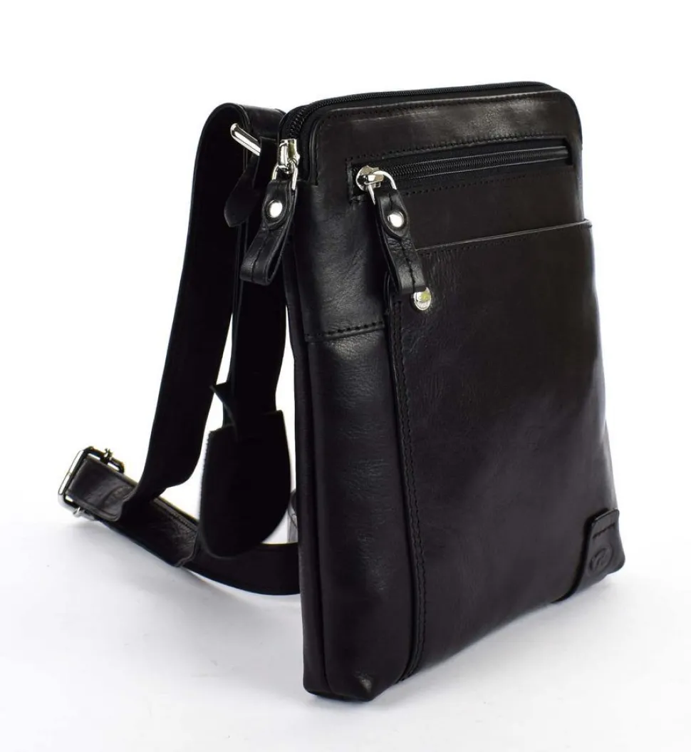 Borsa uomo Acciaio 8352 Nera