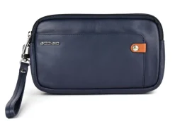 Borsa uomo a mano Acciaio 8482 Blu