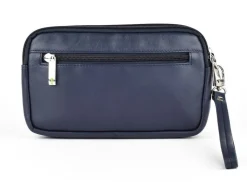 Borsa uomo a mano Acciaio 8482 Blu