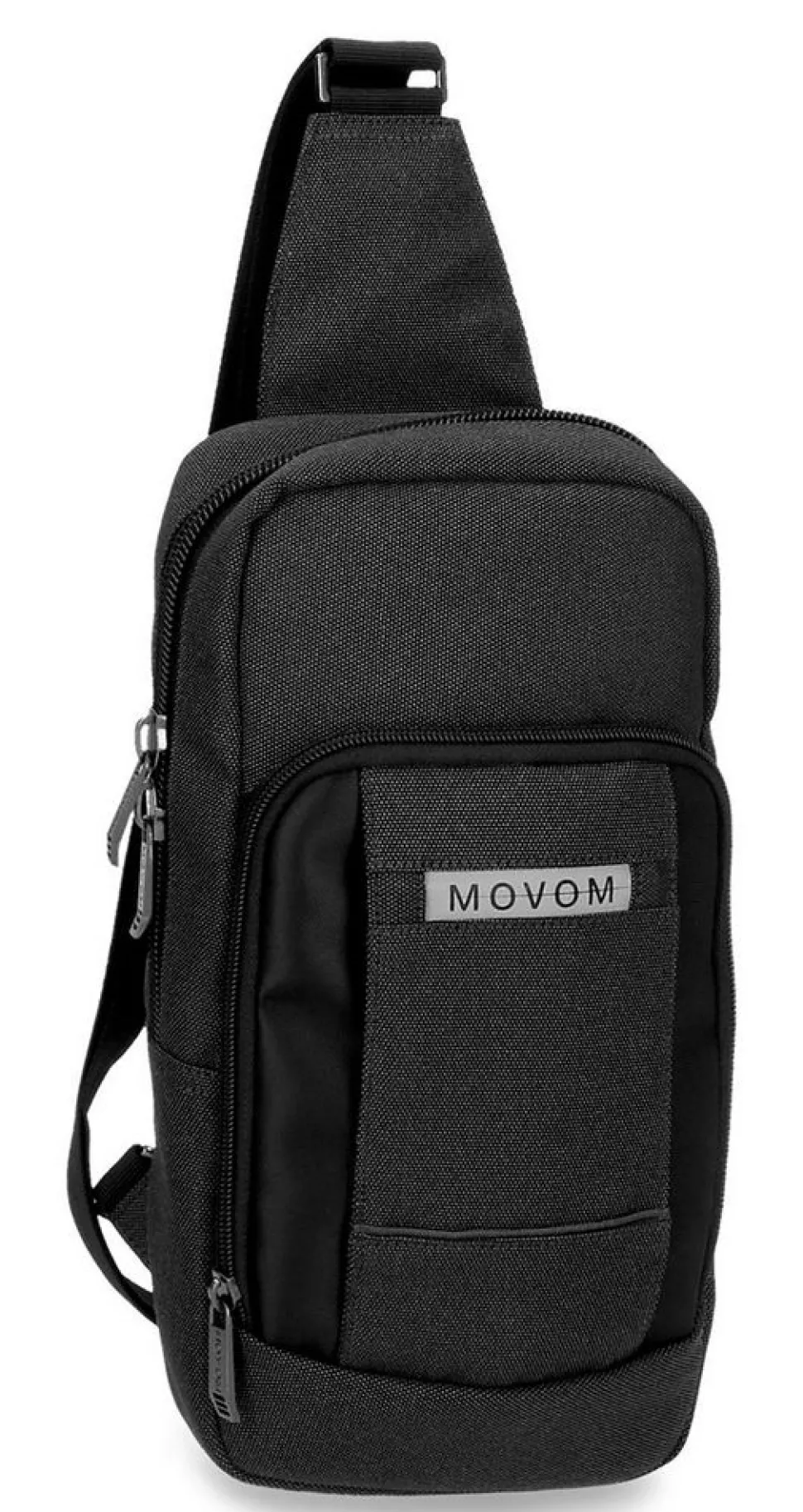Borsa uomo monospalla Movom Trimmed Nero