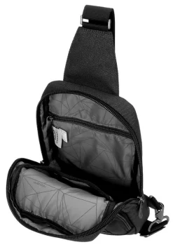 Borsa uomo monospalla Movom Trimmed Nero