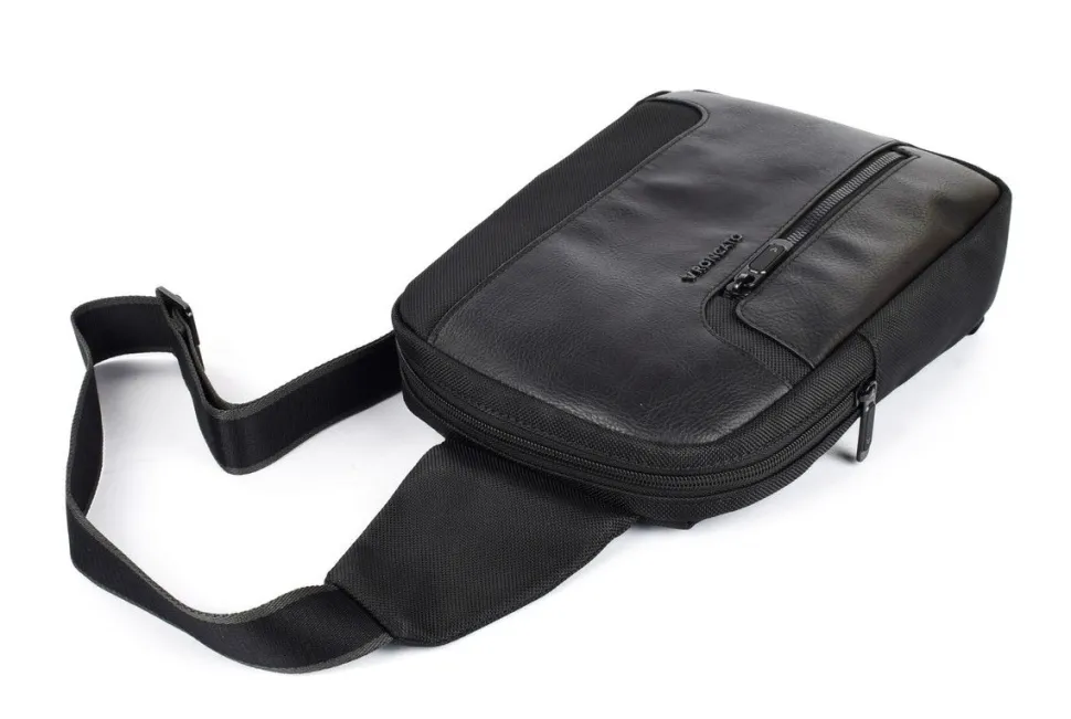 Borsa uomo monospalla Roncato Panama 4.0 895 Nero