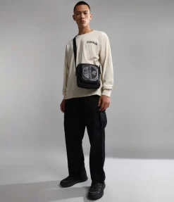 Borsa uomo Napapijri Happy Cross 4 Nero