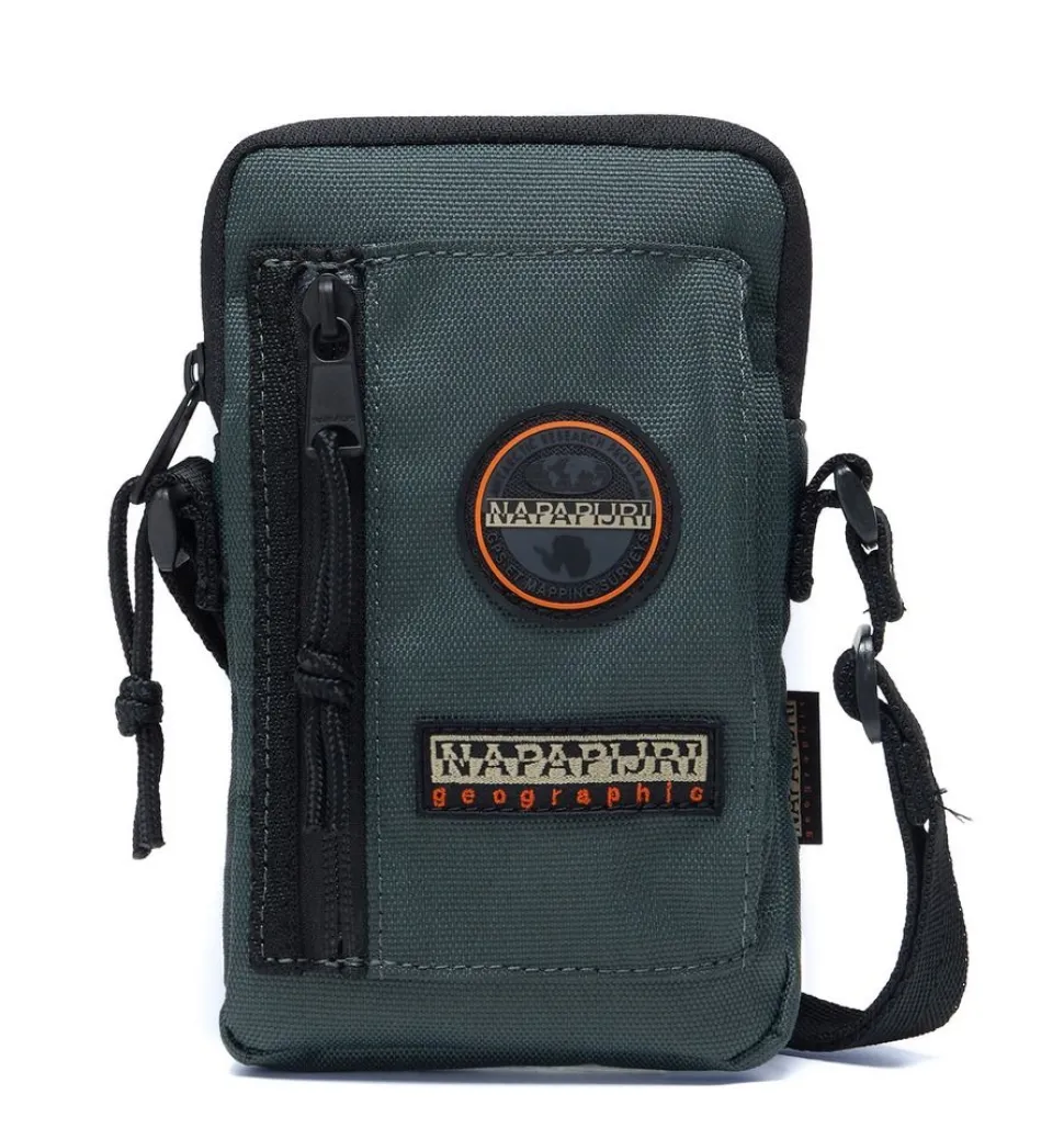 Borsa uomo Napapijri Voyage Crossover Green Urban