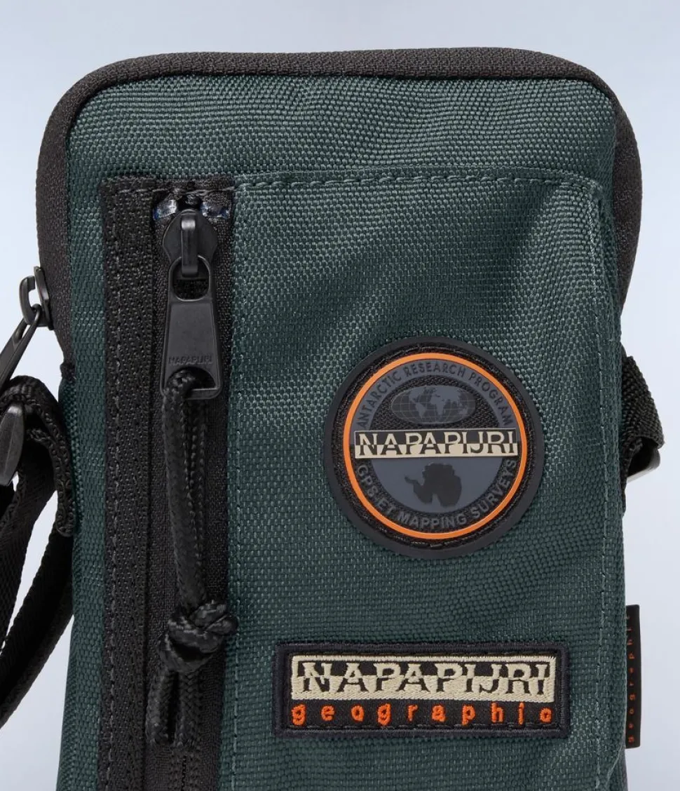 Borsa uomo Napapijri Voyage Crossover Green Urban